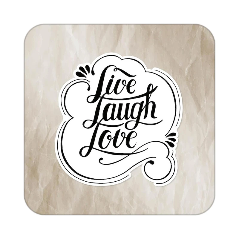 زیر لیوانی کاکتی طرح عاشقانه مدل mp36640