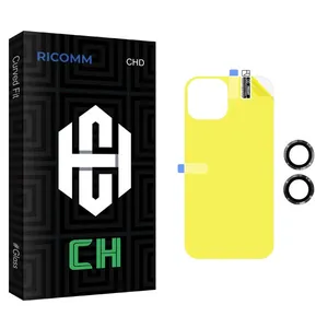 Ricomm CH Back Protector For Apple  iPhone 12 With Camera Lens Protector