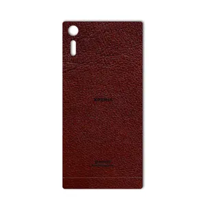 MAHOOT Natural Leather Cover Sticker for Sony Xperia XZ