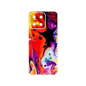 MAHOOT Abstract Oil Art Cover Sticker for Honor X7c