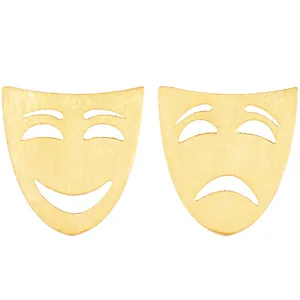 گوشواره طلا 18 عیار رزا مدل EG28