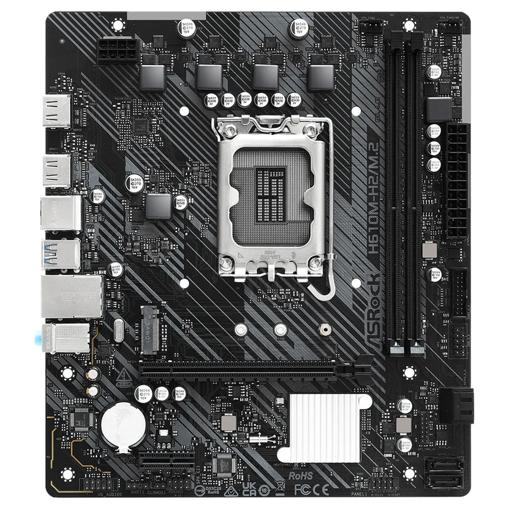 مادربرد ازراک مدل H610M-H2/M.2 D4