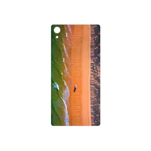 MAHOOT Beach and Green Sea Cover Sticker for Sony Xperia Z2