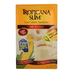 بسته100 عددی شیرین کننده تروپیکانا اسلیم مدل Low Calorie 20