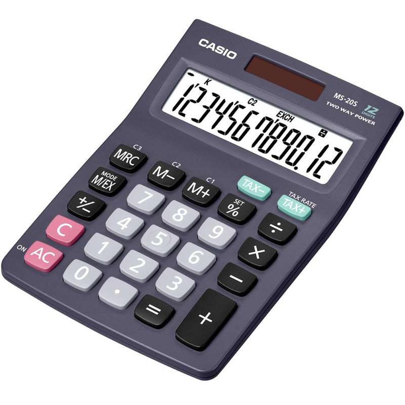 ماشین حساب کاسیو مدل MS-20S