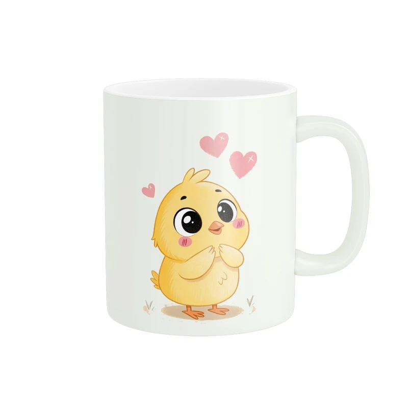 ماگ پاد آفرین طرح جوجه کد 1689