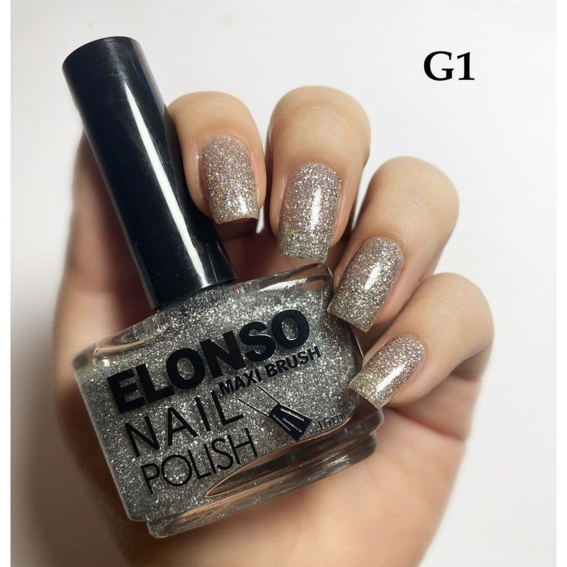 لاک ناخن الونسو شماره G01