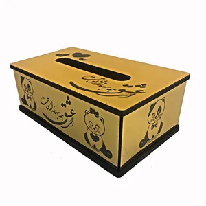 جعبه دستمال کاغذی مدل عشق ملوس
