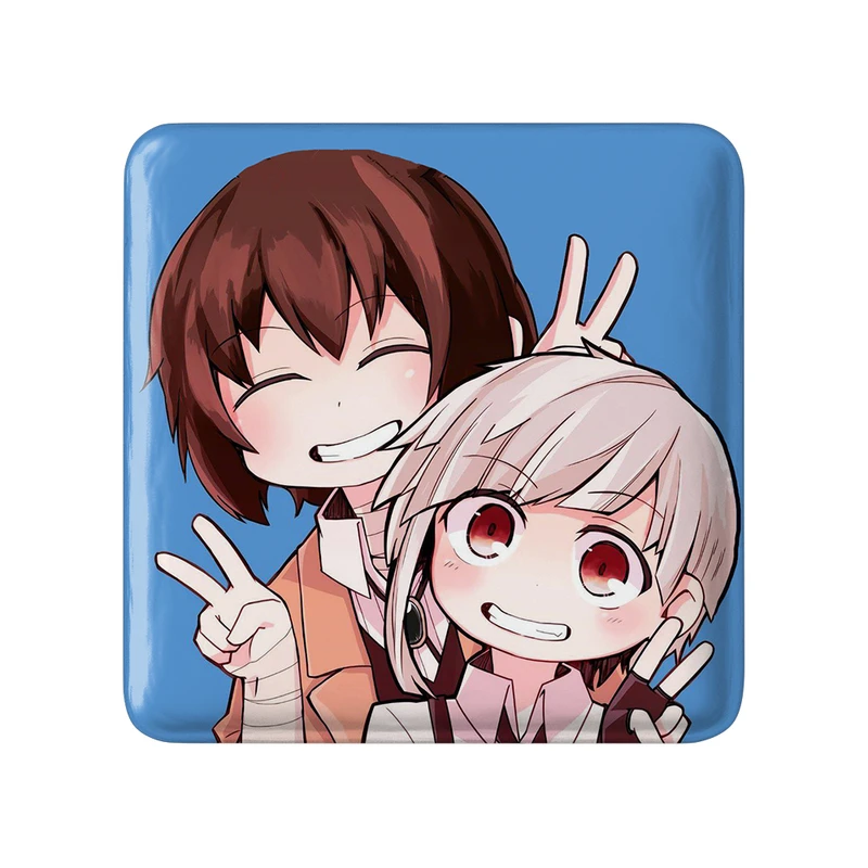 پیکسل خندالو مدل آتسوشی و دازای انیمه سگ های ولگرد بانگو کد 15676