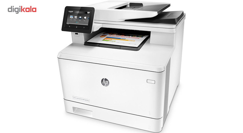 پرینتر چندکاره لیزری رنگی اچ پی مدل LaserJet Pro MFP M477fnw 2