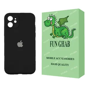 کاور فان قاب مدل سیلیکونی مناسب برای گوشی موبایل اپل iPhone 12