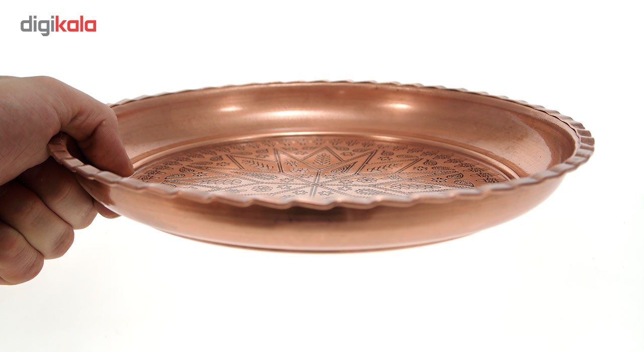 سینی مسی زنجان کد 1902 قطر 24 سانتی متر main 1 3