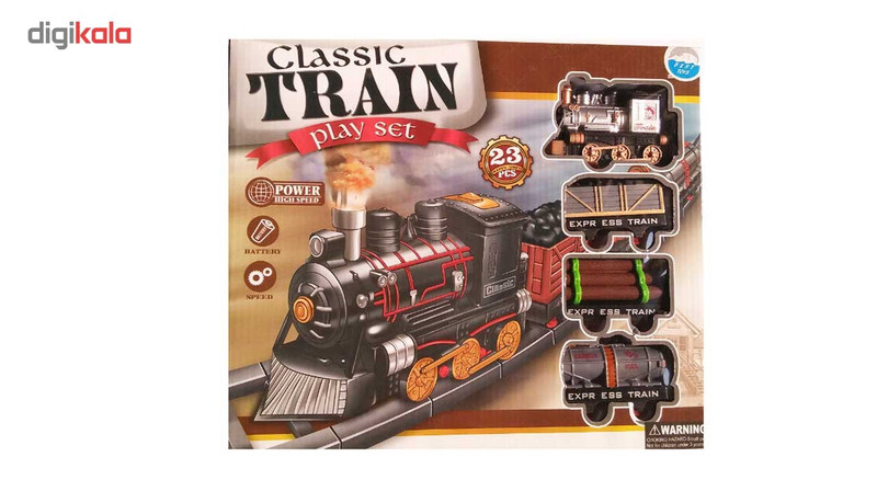 قطار اسباب بازی مدل Classic 001