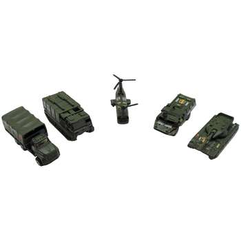 ست ماشین بازی استریت مدل ارتشی کد KTM-042-2