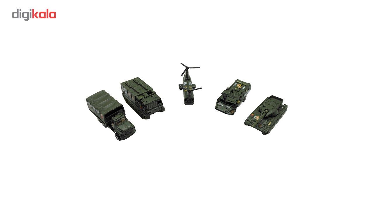 ست ماشین بازی استریت مدل ارتشی کد KTM-042-2 main 1 1