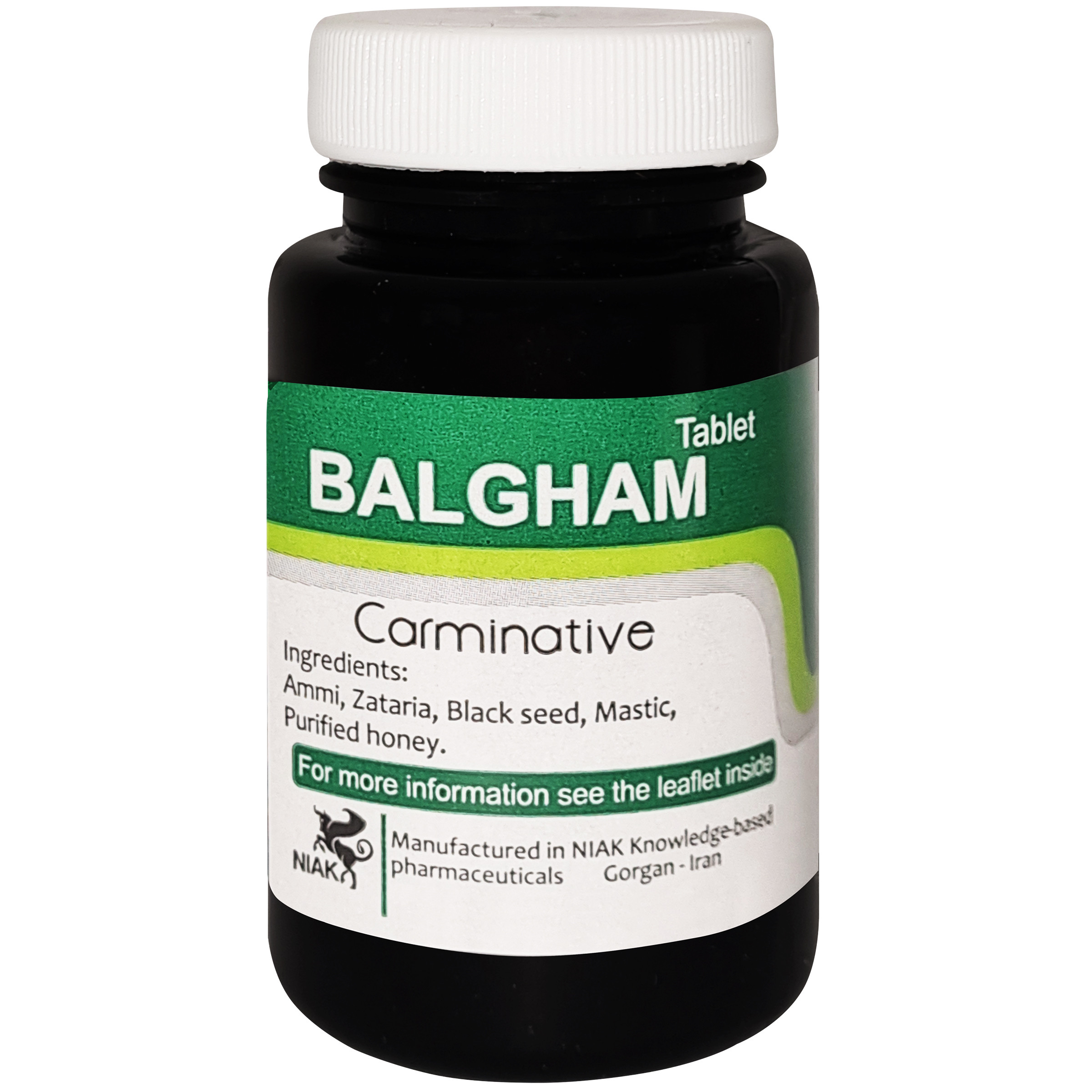 قرص دوای بلغم دانش بنیان نیاک بسته 100 عددی