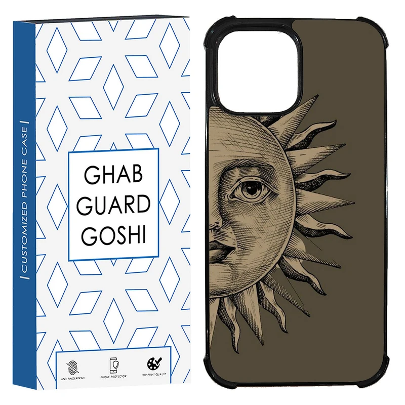 کاور قاب گارد گوشی طرح خورشید کد TPU-191 مناسب برای گوشی موبایل اپل Iphone 13 / 14