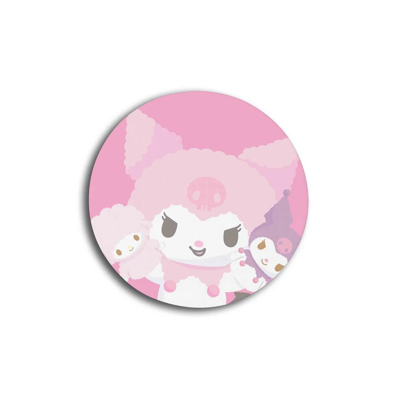 زیر لیوانی مدل کرومی کیوت بامزه کد kuromi 706