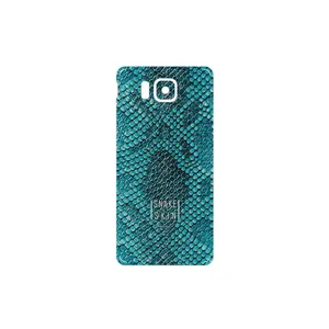 MAHOOT Blue Snake Skin Cover Sticker for Samsung Galaxy Alpha