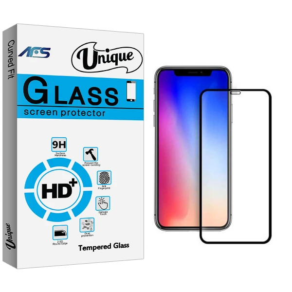 محافظ صفحه نمایش مات ای اف اس مدل Unique Glass مناسب برای گوشی موبایل اپل iPhone XS Max