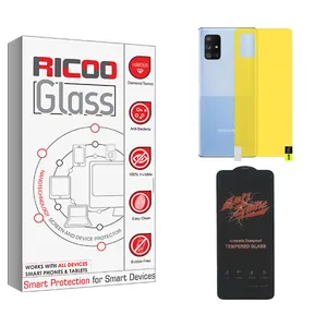 Ricoo ANTI-STATIC Screen Protector For samsung a72 With Back Protector
