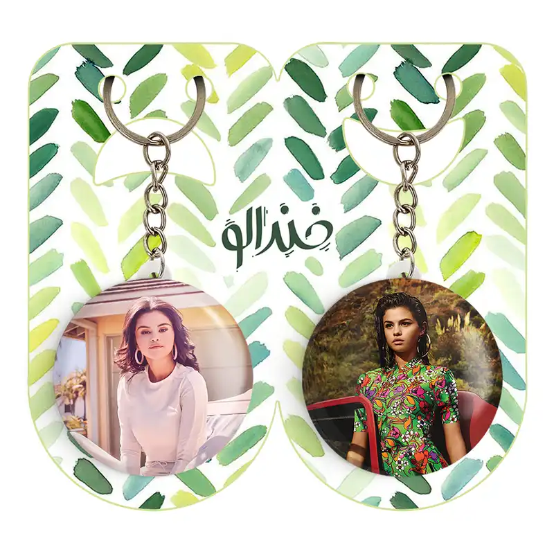 جاکلیدی خندالو مدل سلنا گومز Selena Gomez کد 1921619212 مجموعه 2 عددی