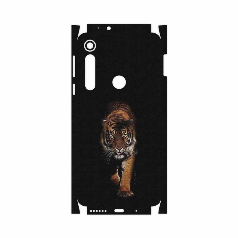 برچسب پوششی ماهوت مدل Wild Tiger-FullSkin مناسب برای گوشی موبایل موتورولا One Macro