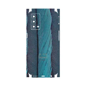 MAHOOT Turquoise feathers-FullSkin Cover Sticker for Realme GT Master