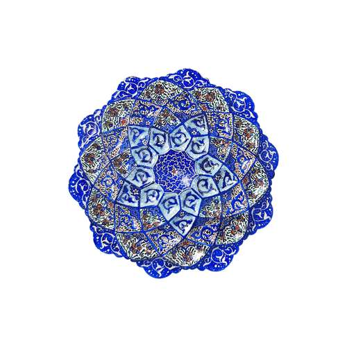 بشقاب میناکاری مدل آزادی کد 1044