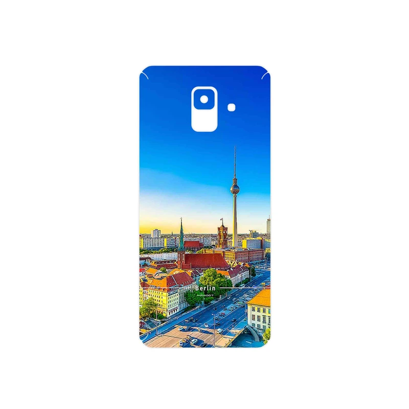 برچسب پوششی ماهوت مدل City of Berlin مناسب برای گوشی موبایل سامسونگ Galaxy A6 2018