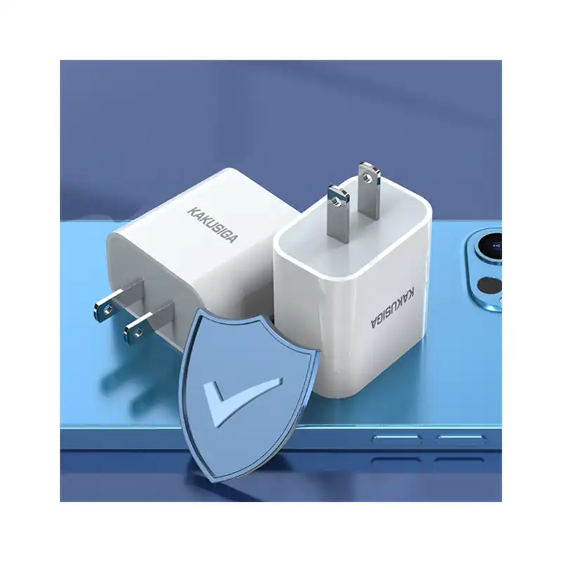 شارژر دیواری 20 وات کاکوسیگا مدل KSC-819 PD  به همراه کابل تبدیل لایتنینگ