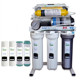 دستگاه تصفیه کننده آب آکوآ اسپرینگ مدل RO-NF7200 به همراه فیلتر تصفیه آب
