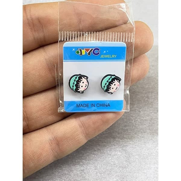 گوشواره دخترانه مدل مگنتی کد 12004 گوشواره دخترانه مدل مگنتی کد 12004