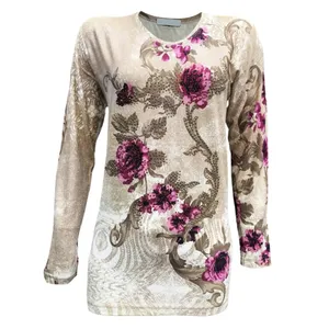 بلوز آستین بلند زنانه مدل  نخی کد 335C