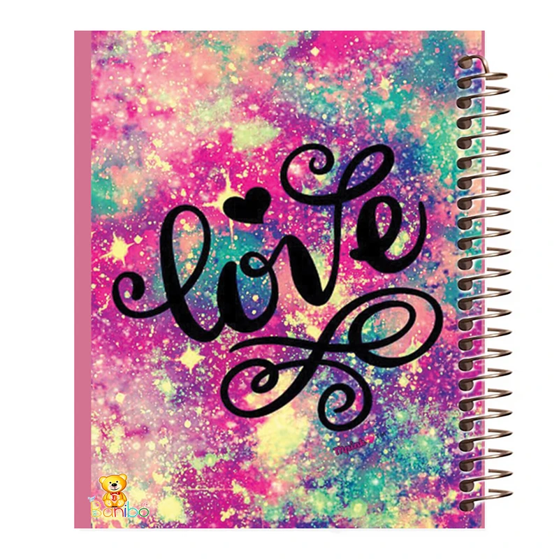 دفتر برنامه ریزی 60 برگ سیمی بانیبو مدل love کد 2957
