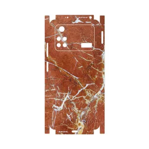 MAHOOT Red Marble-FullSkin Cover Sticker for Xiaomi Poco M4 Pro 4G