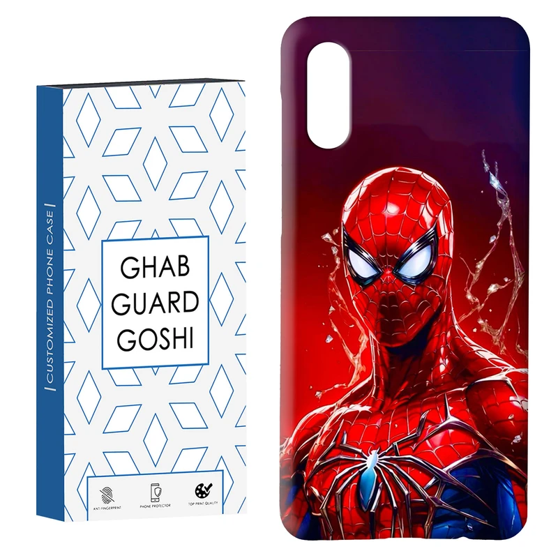 کاور قاب گارد گوشی طرح مردعنکبوتی کد Dimo-374 مناسب برای گوشی موبایل سامسونگ Galaxy A02 / M02