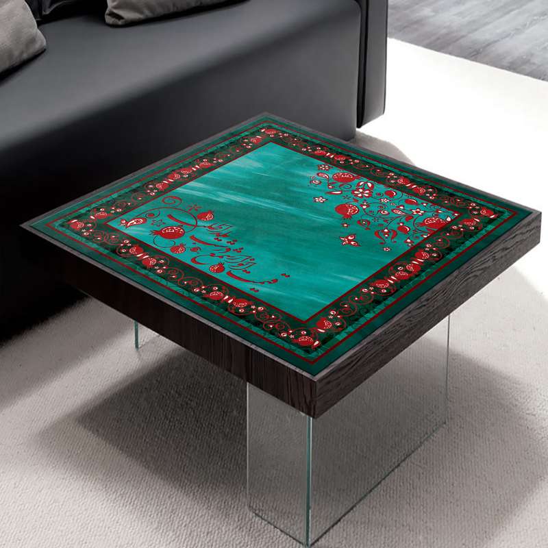 رومیزی شمسه نگار مدل یلدا کد DY6.