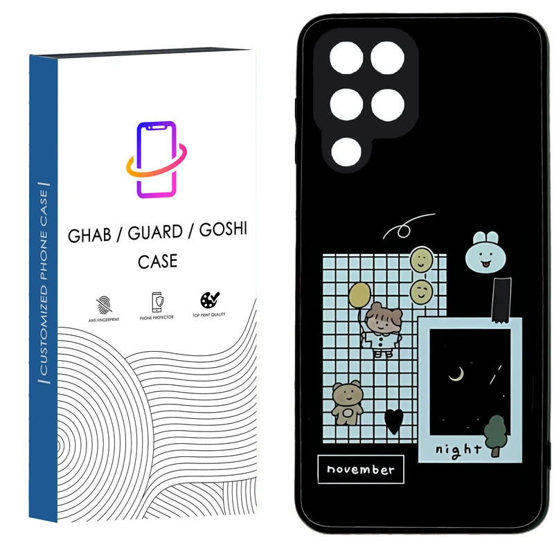 کاور قاب گارد گوشی طرح دخترانه کد 39 - TPU مناسب برای گوشی موبایل سامسونگ Galaxy A22 4G