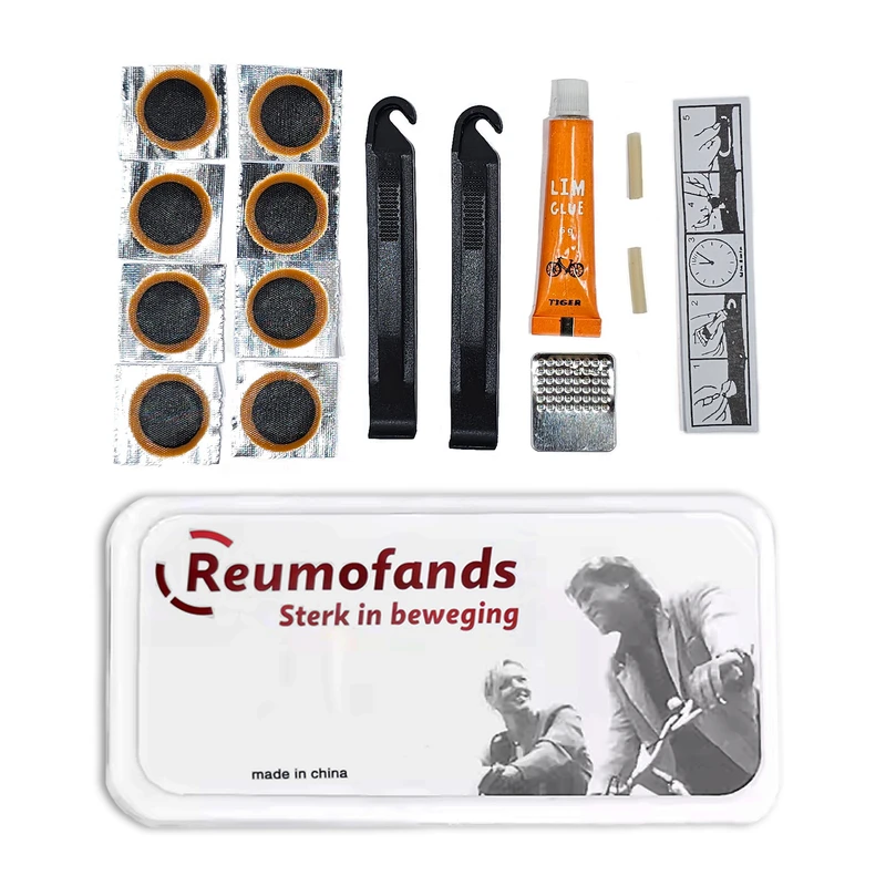 عکس شماره 5 : کیت پنچری دوچرخه مدل j5 مجموعه 14 عددی