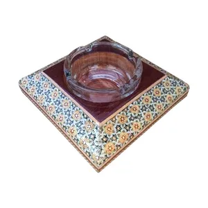 زیر سیگاری خاتم کاری کد IN 241