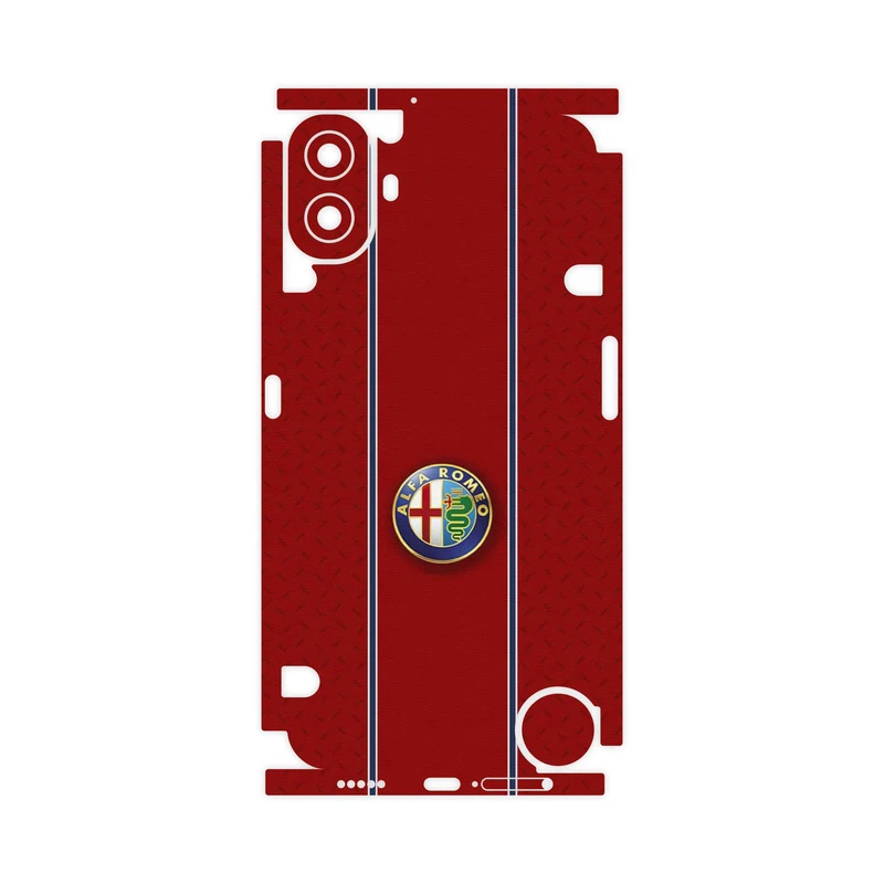 برچسب پوششی ماهوت مدل Alfa Romeo-FullSkin مناسب برای گوشی موبایل ناتینگ CMF Phone 1
