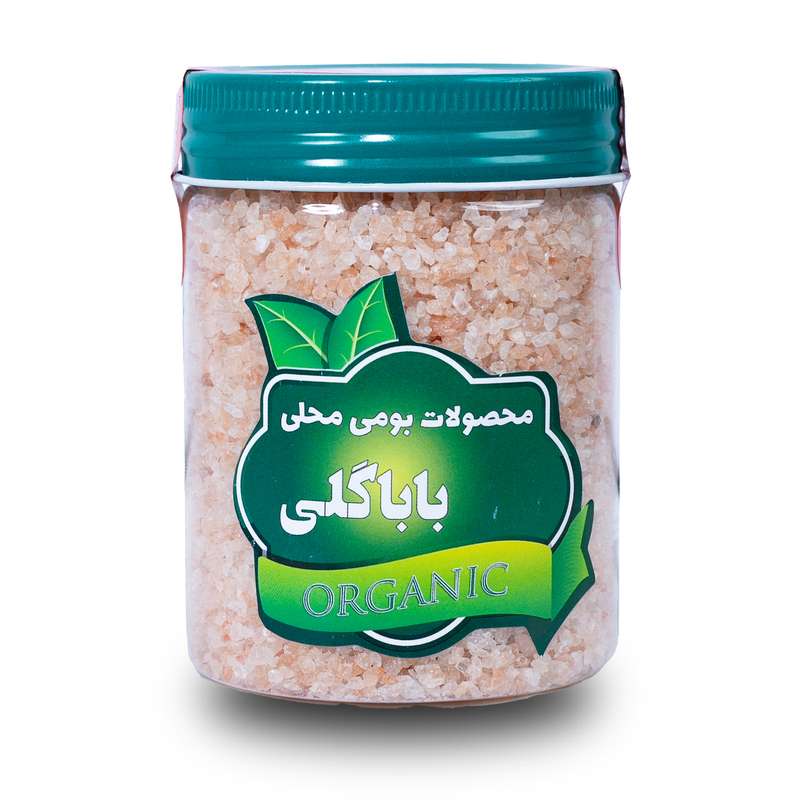 نمک معدنی صورتی هیمالیا باباگلی عطار - 400 گرم