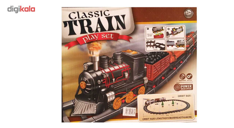 قطار اسباب بازی مدل Classic 001