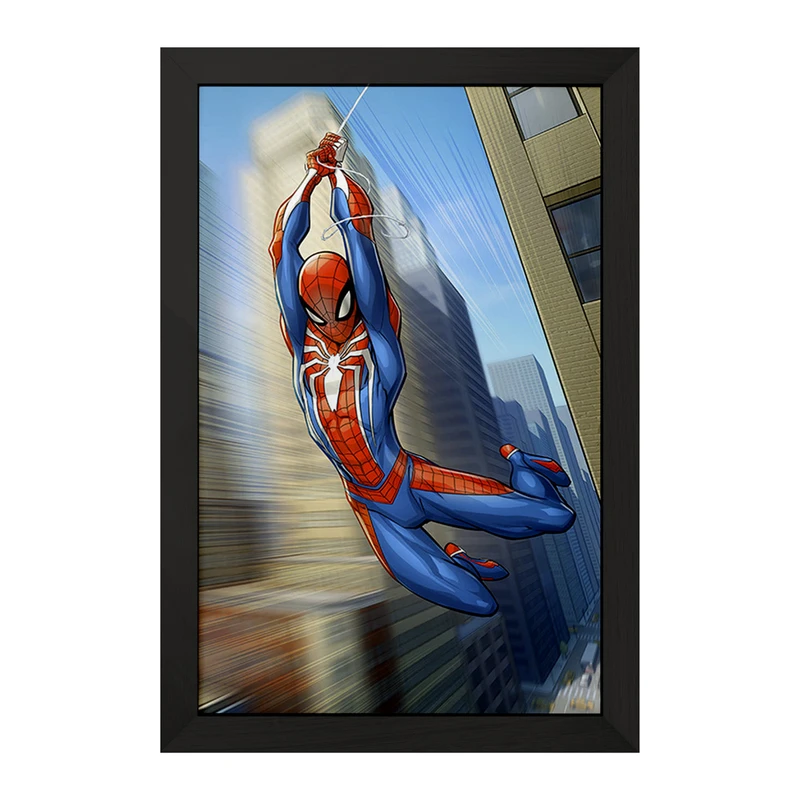 تابلو خندالو مدل مرد عنکبوتی (Spider Man) کد F2208