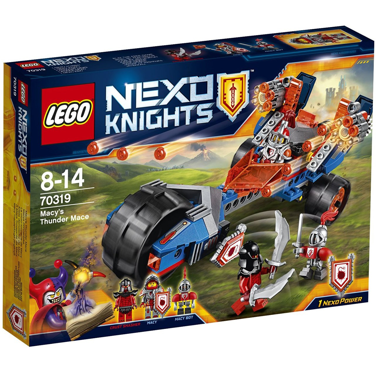 لگو سری Nexo Knights مدل Macys Thunder Mace 70319