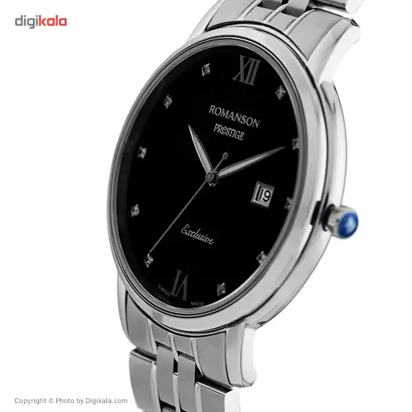 ساعت مچی عقربه ای مردانه رومانسون مدل TM3257MM1WA32W