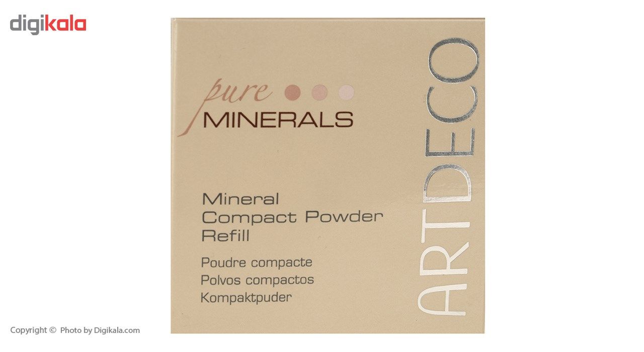 پنکیک آرت دکو مدل Mineral Compact شماره 25 -  - 5