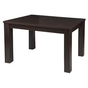 میز ناهار خوری DND مدل میگون- 120x 80 x 74  سانتی متر - قهوه ای تیره