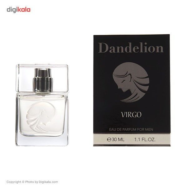 عطر جیبی مردانه دندلیون مدل Virgo حجم 30 میلی لیتر - شهریور -  - 2